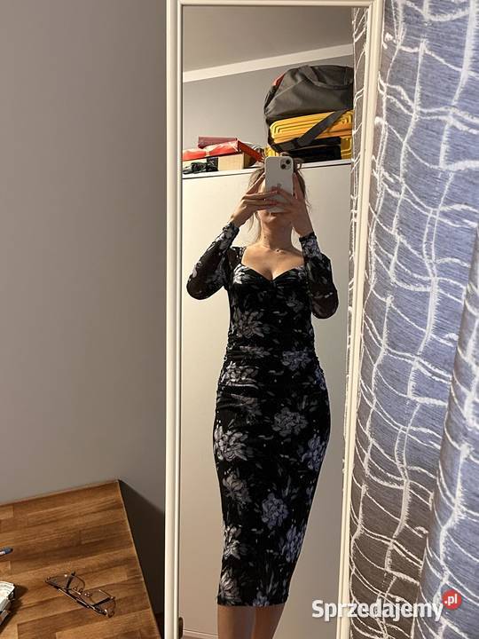 Cudowna Sukienka w kwiaty Kwiatki Boguchwała