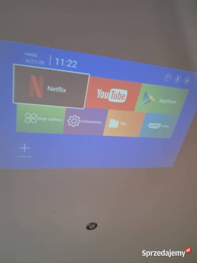 nowy projektor LED AMX100 wifi Sandomierz