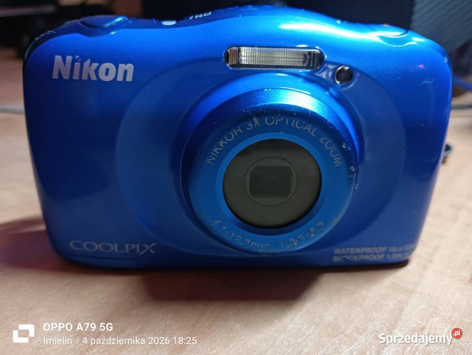 Nikon COOLPIX S33 Wodoszczelny NOWY Akumulator