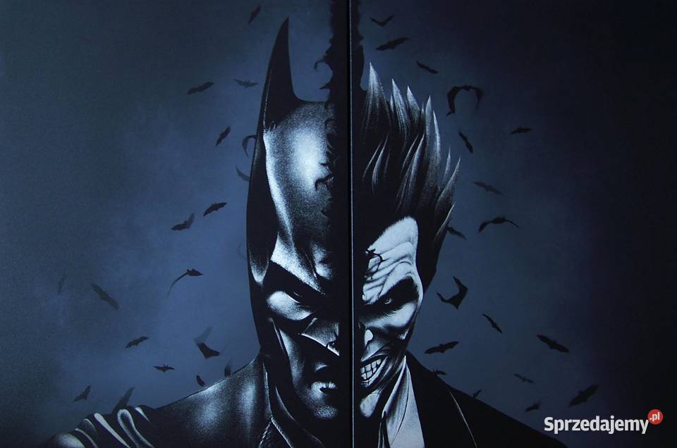 Batman Joker Obraz grawerka Staloryt Sandomierz
