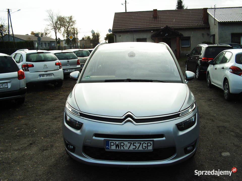 Citroen C4 Grand Picasso 20 HDI 2014r elektryczne szyby Września