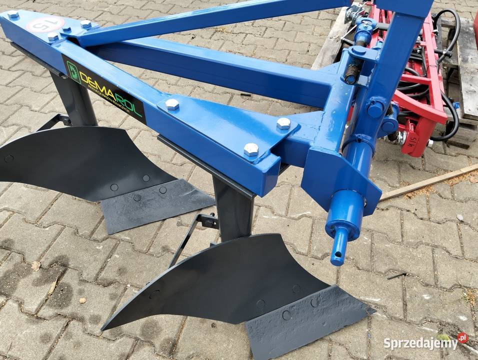 Pług mini 2 skibowy Kubot Inowrocław