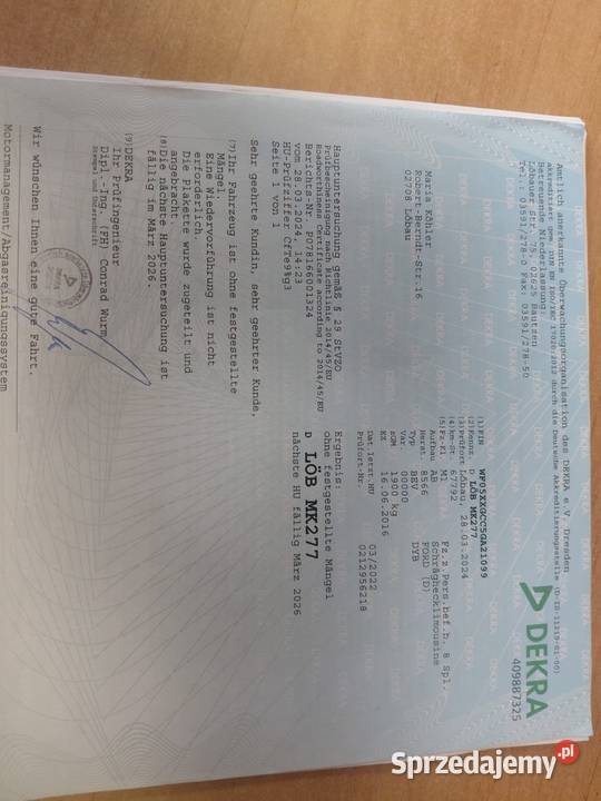 FORD FOCUS 10 2016r 93 100 klimatyzacja Jelenia Góra