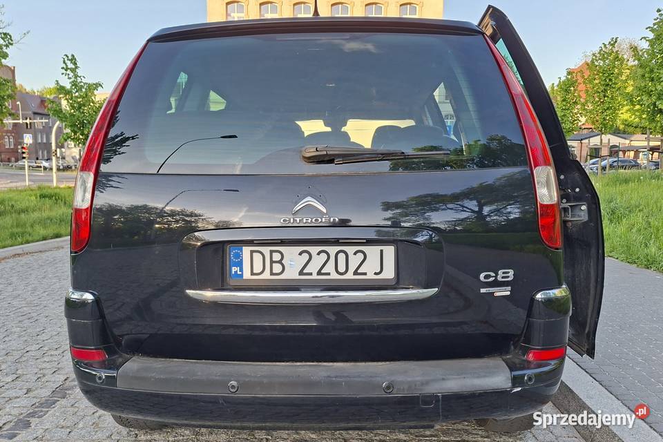 Citron C8 20 HDi Exclusive 2013 r manualna dolnośląskie Wałbrzych sprzedam