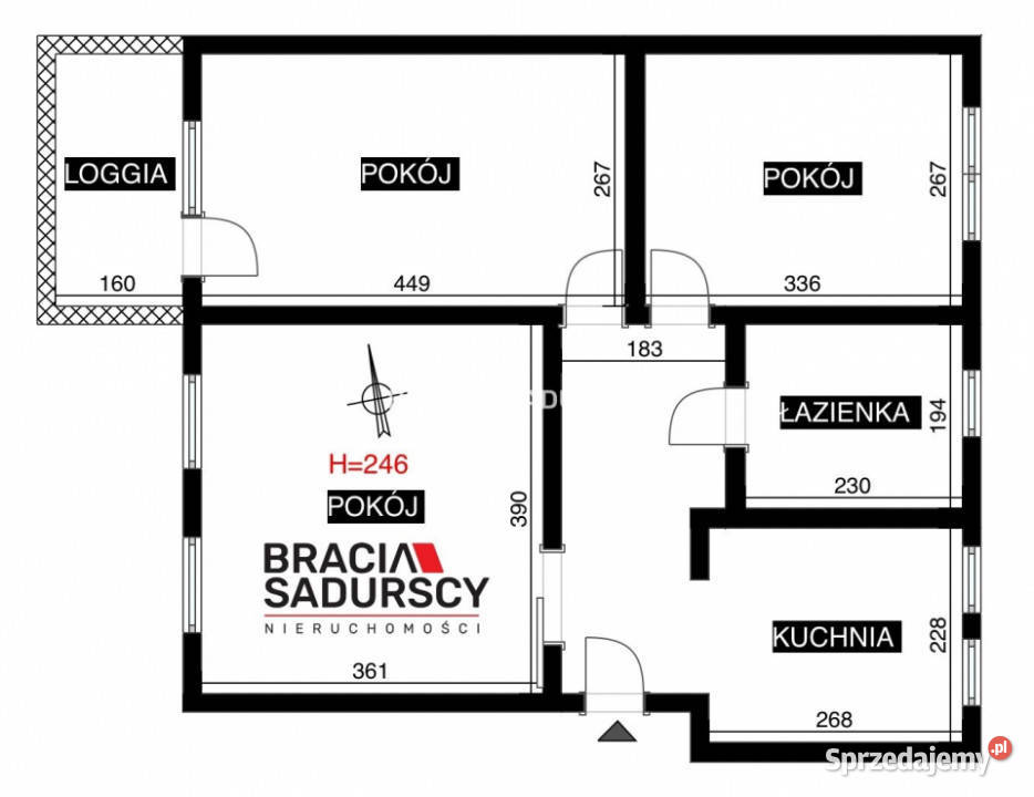 Mieszkanie Kraków Mieczysława Pszona 528m2 3 własność