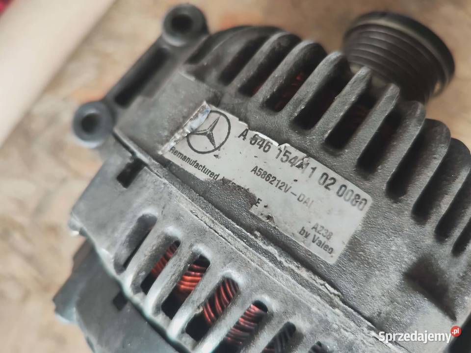 Alternator Mercedes Sprinter Vito 64615411020080 Lublin
