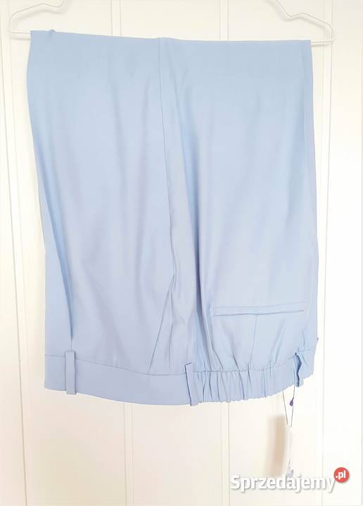 Nowe spodnie Mango Violeta 44 XXL 46 3XL kuloty niebieski Szczecin