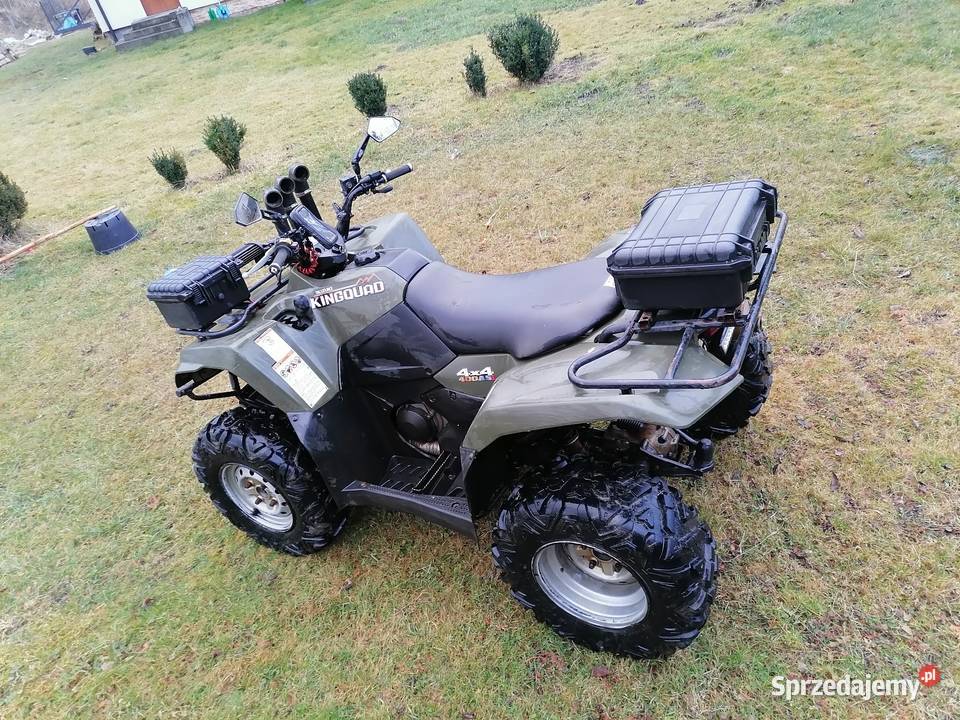 SUZUKI Kingquad 400 ASI 2011r wtrysk automat 21000km Wrocław sprzedam