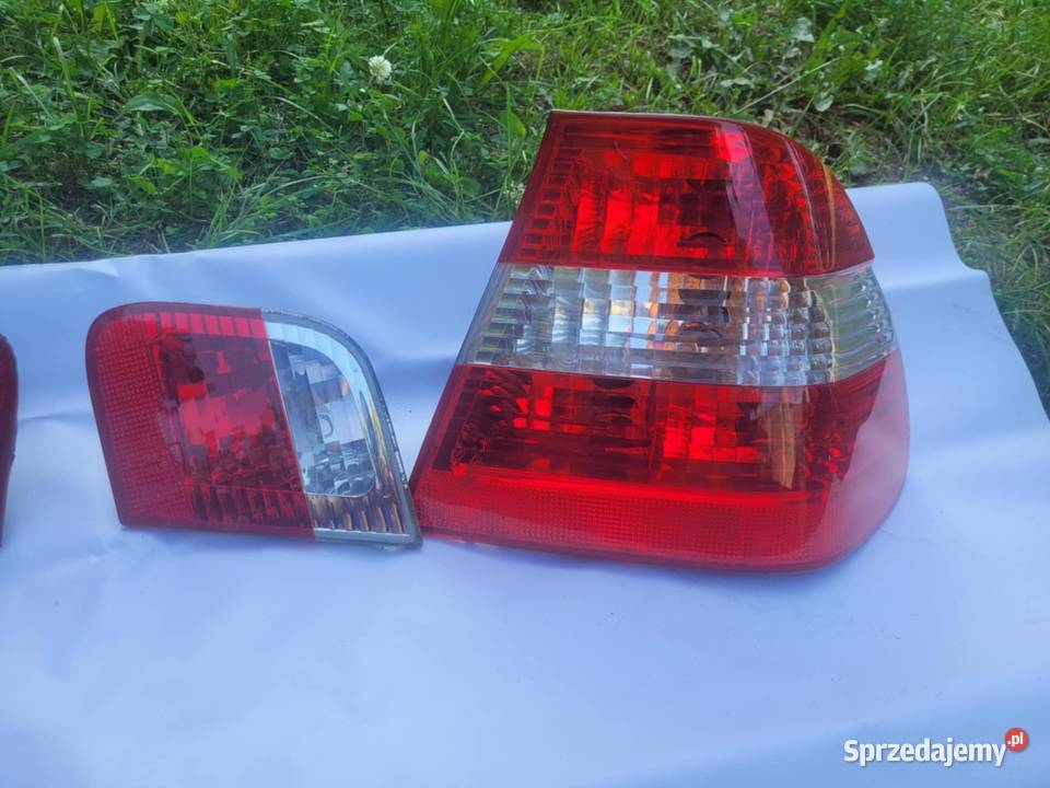 Lampy tylnie BMW E46 sedan komplet Łódź