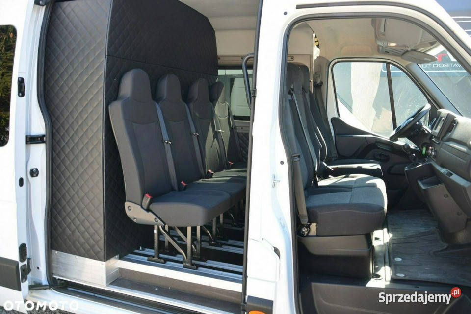 Renault Master L4H2 Brygadówka 7os pełna 2023r wspomaganie kierownicy Warszawa