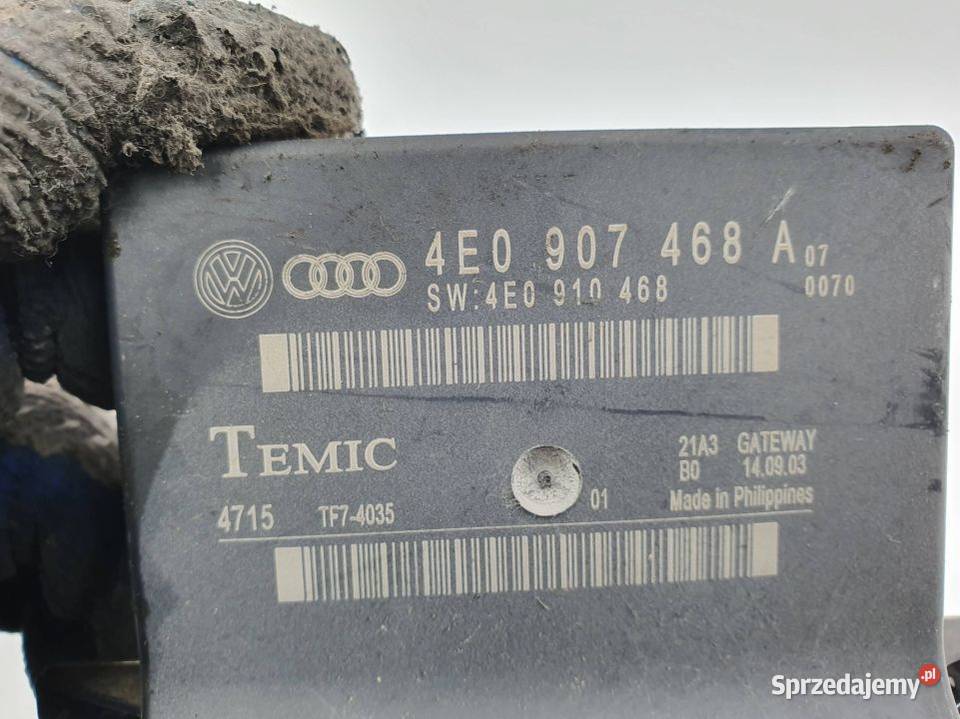 MODUŁ AUDI A8 D3 4E0910468 kujawsko-pomorskie
