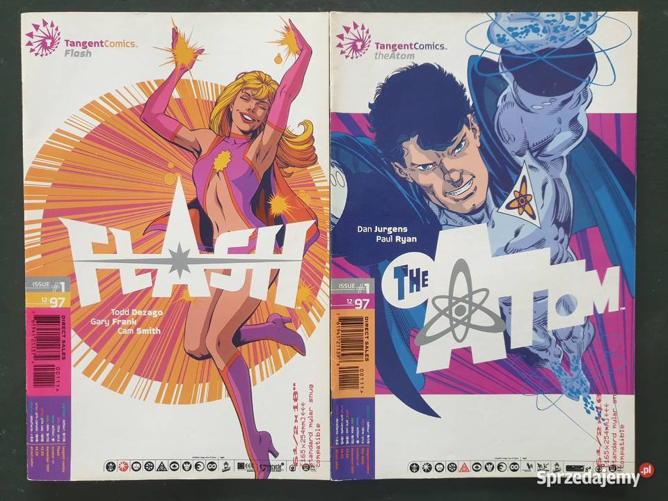 Zestaw 18 oryginalnych komiksów USA Tangent Gdynia