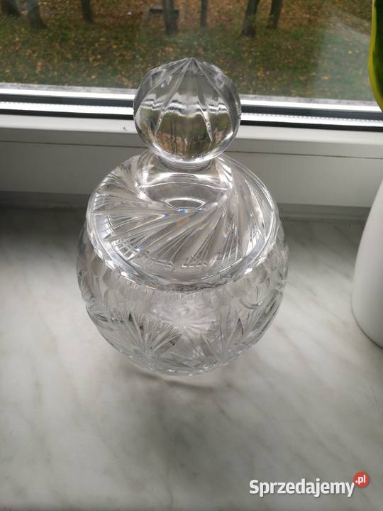 Kryształowa duża bombonierka Choszczno