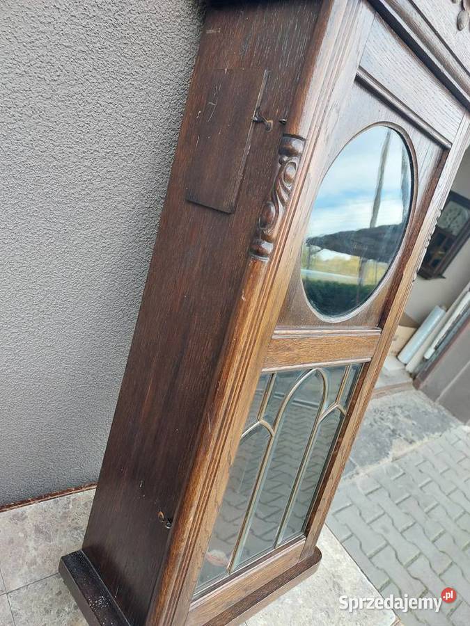 Skrzynia obudowa zegara gabinetowego 1928r pomorskie Tczew sprzedam