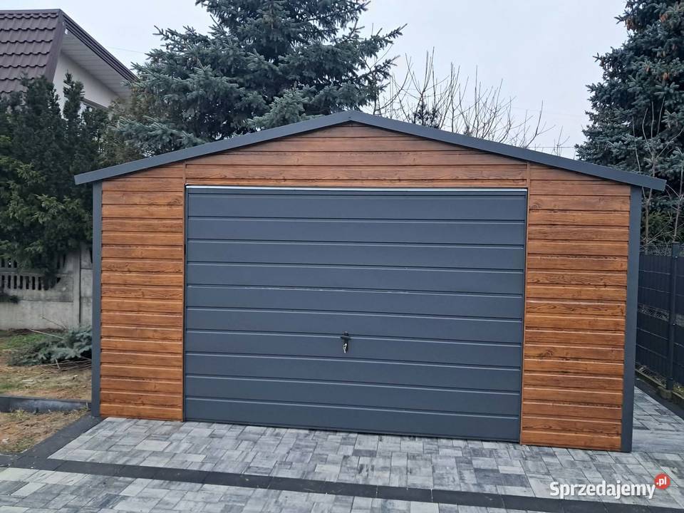 Garaż blaszany PREMIUM Wzmocniony PROFILEM Mińsk Mazowiecki