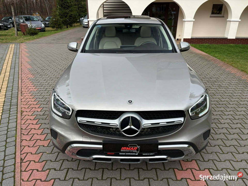 Mercedes GLC 200 Coupe Beżowe skóry Kamera czujnik deszczu Lipówki