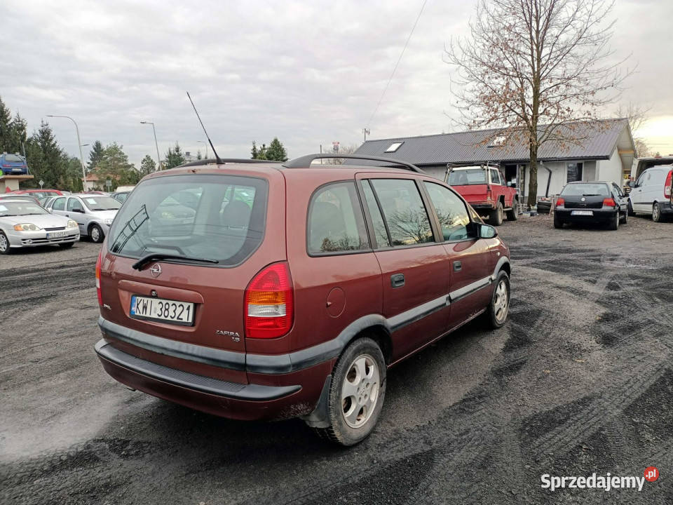 Opel Zafira Opel Zafira 18 01r A 19992005 czerwony Zafira małopolskie Tarnów