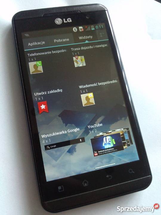 Lg p920 słuchawki kabel ładowarka etui silikonow standardowa pomorskie Luzino