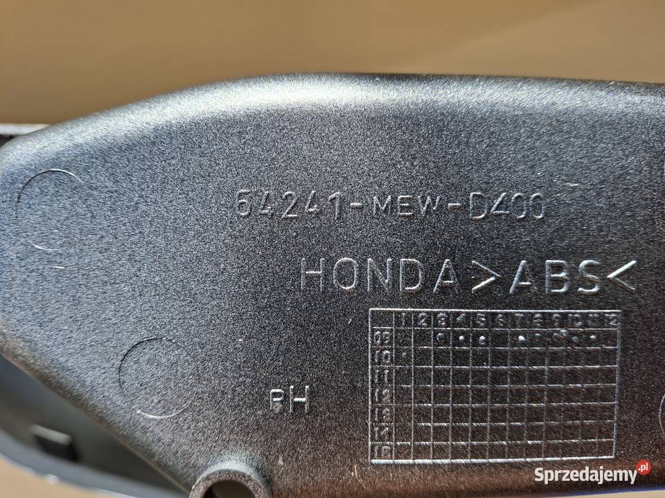 HONDA NT700 DEAUVILLE SCHOWEK PRAWY WYPEŁNIENIE lubuskie Bieleń