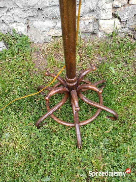 Stara lampa stojąca z wieszaka zabytek PRL Antyki, Sztuka, Kolekcje Dąbrowa Górnicza