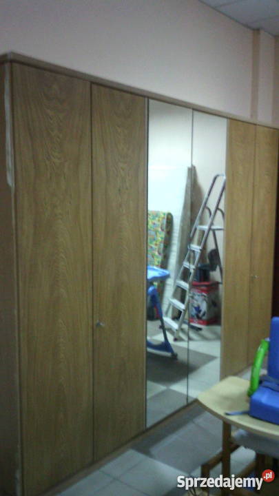 Szafa garderoba dębowa sześciodrzwiowa Stargard Szczeciński