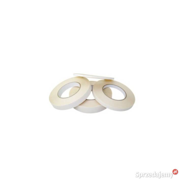 Taśma 12Mm Dwustronna Papierowa 50M Biała Latchorzew sprzedam