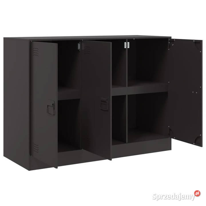 Szafka czarna 99x39x73 stalowa WM841721 mazowieckie Warszawa sprzedam