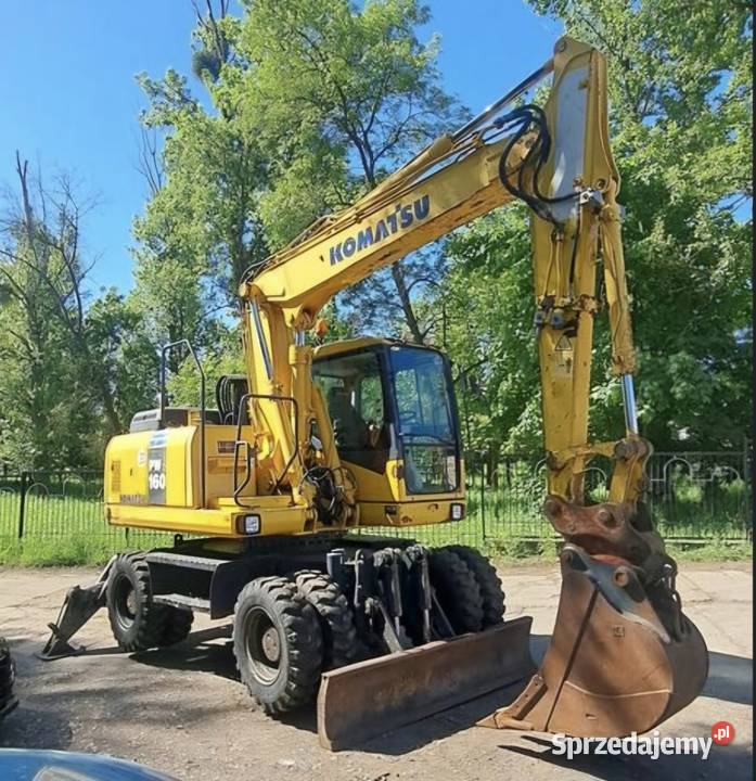 Koparka komatsu pw160 11 2lyzki super stan Rok produkcji 2011 Koparki podkarpackie