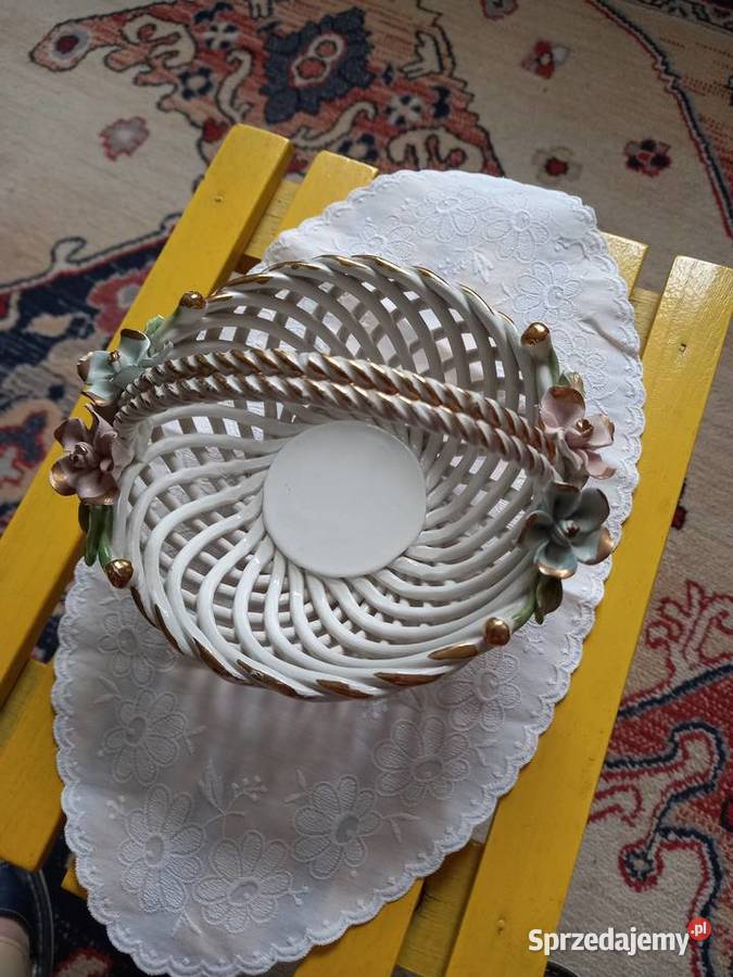 koszyczek porcelanowy ozdobny Warszawa