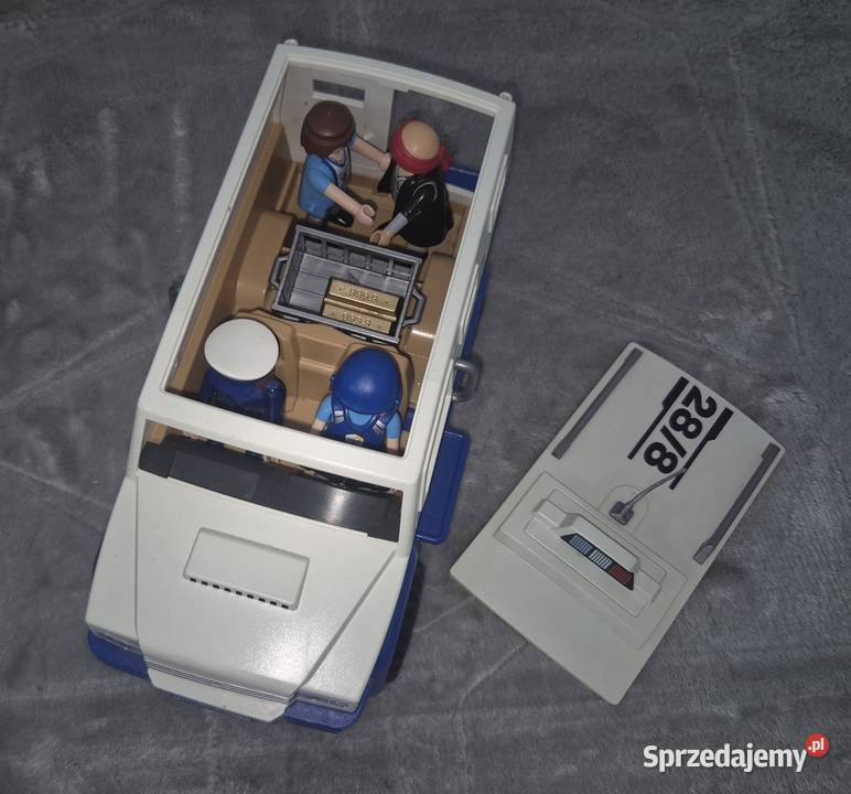 Figurki zestaw kolekcja Playmobil transporter
