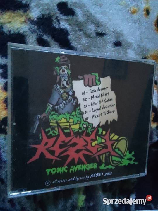 Toxic Avenger CD CDR underground thrash metal kujawsko-pomorskie Inowrocław
