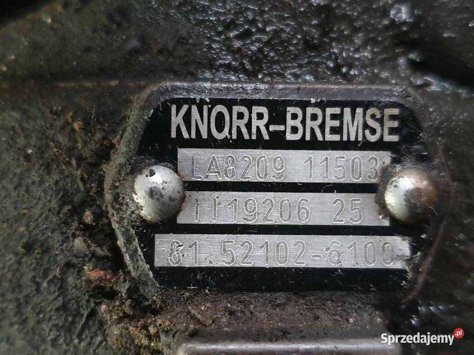 ZAWÓR POWIETRZA MAN L2000 8152102 osobowe Lipno