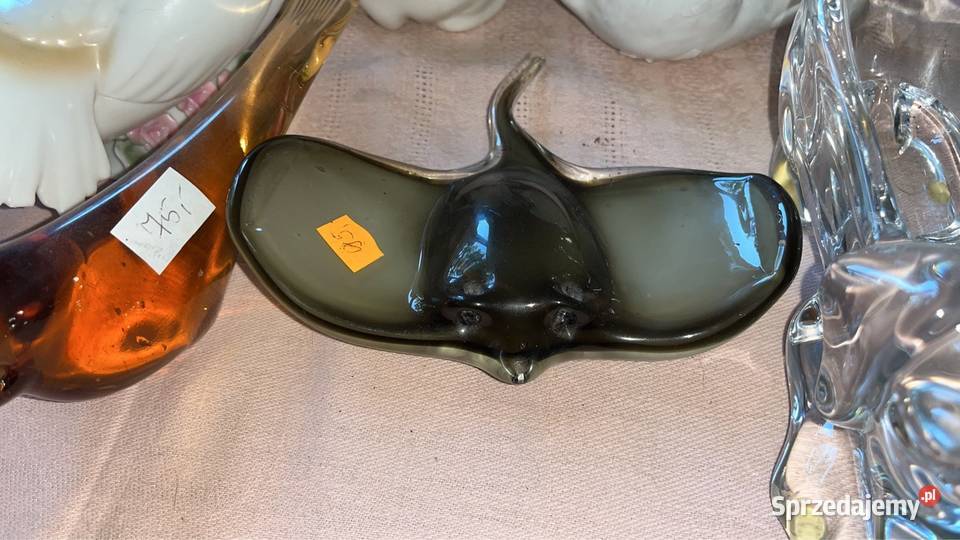 Figurka szklana rybka Manufaktura Bergdala Gdańsk