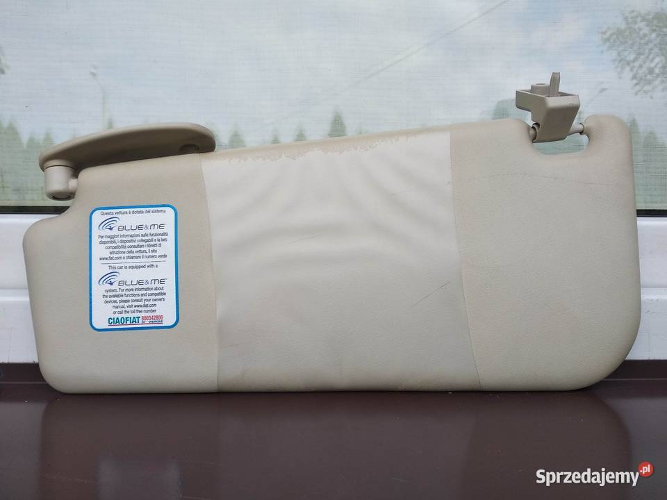 Fiat Grande Punto osłona przeciwsłoneczna lewa osobowe Sieradz sprzedam