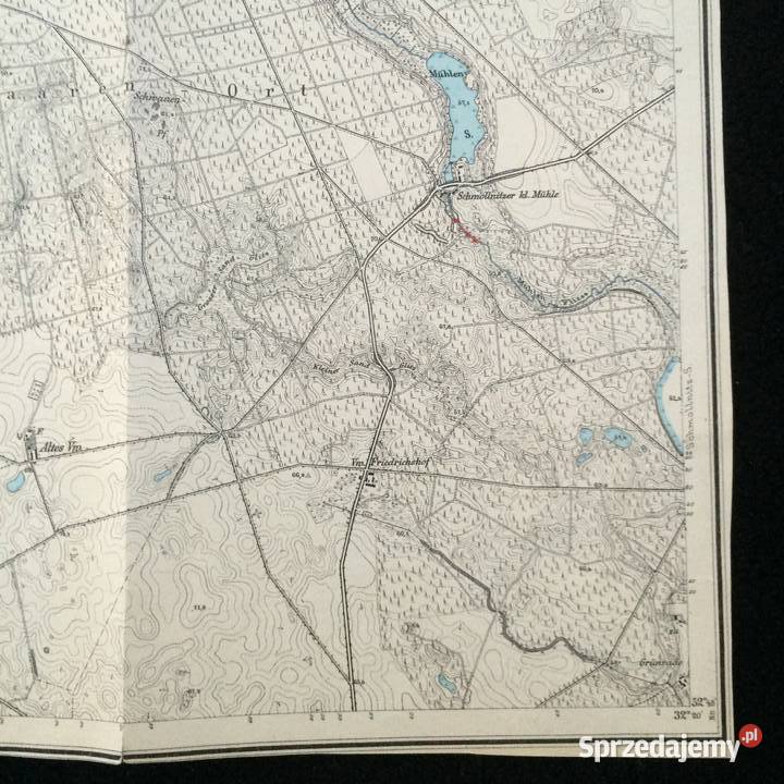 2030 Mapa Niemiecka 2 zachodniopomorskie Szczecin