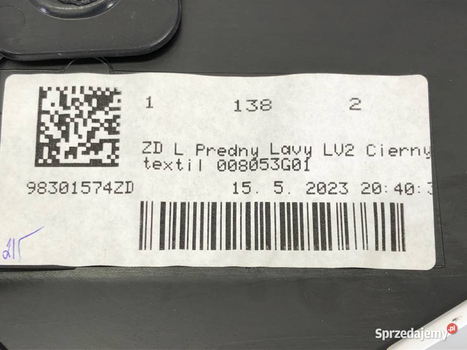 BOCZEK DRZWI LEWY PRZÓD PEUGEOT 208 II Hatchback sprzedam