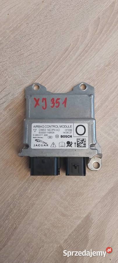 Moduł sensor Airbag JAGUAR XJ X351 DW9314D374AD osobowe Szczecin