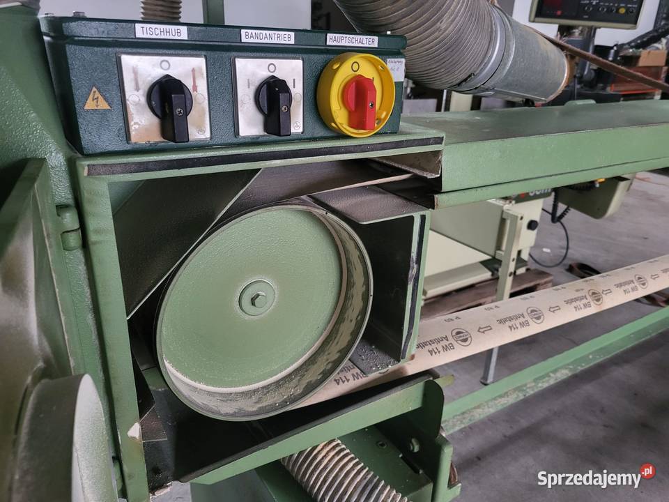 szlifierka dlugotasmowa JOANNSEN Produkcja Olesno