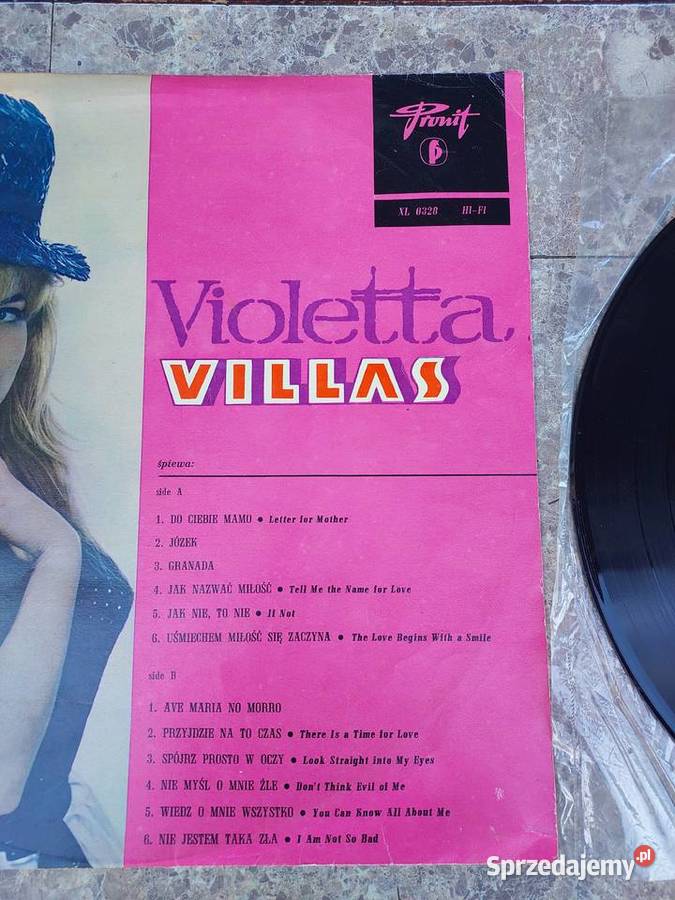34 Płyta winylowa Violetta Villas XL 0328