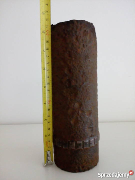 Stara duża łuska artyleryjska podkarpackie Rzeszów