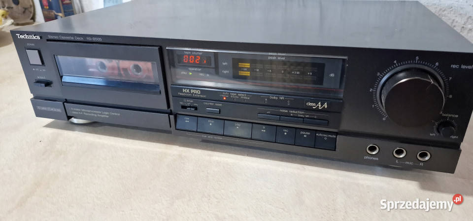 Magnetofon Technics RSB505 Casette deck 505 Międzychód