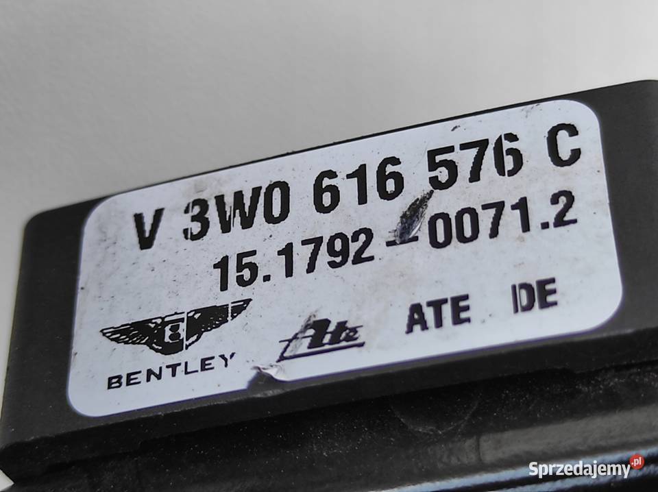 CZUJNIK PRZYŚPIESZENIA BENTLEY CONTINENTAL GT II osobowe Nowy Tomyśl