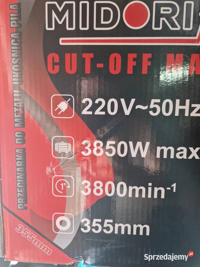 Piła ukośnica Midori Japan 3850 W 355 mm Głogowa