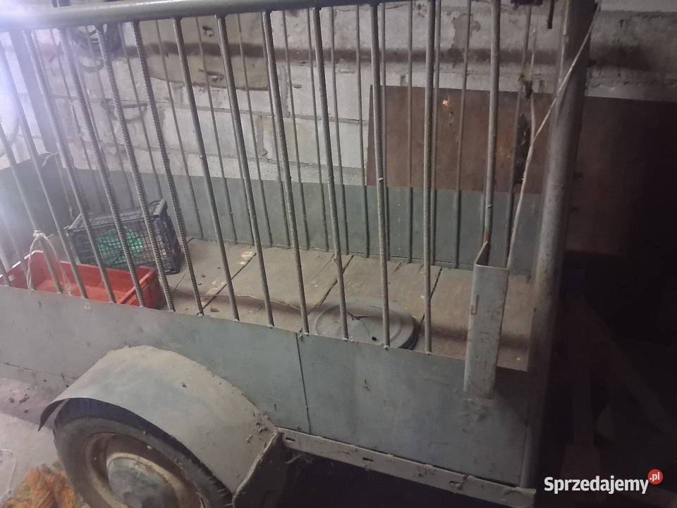 Przyczepa wózek zwierząt przyczepka Pozostałe Puławy
