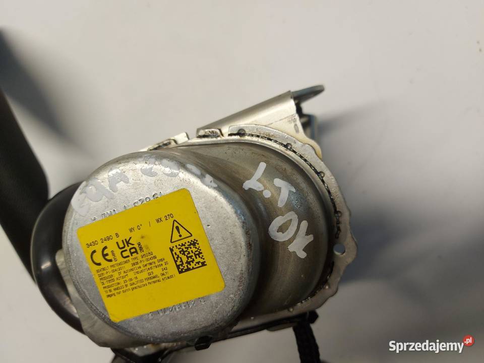 Mercedes EQA 250 W243 PAS BEZPIECZEŃSTWA LEWY osobowe Pasy bezpieczeństwa dolnośląskie