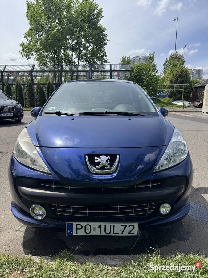 Peugeot 207 14 Benzyna silnik 95 Mały przebieg Poznań
