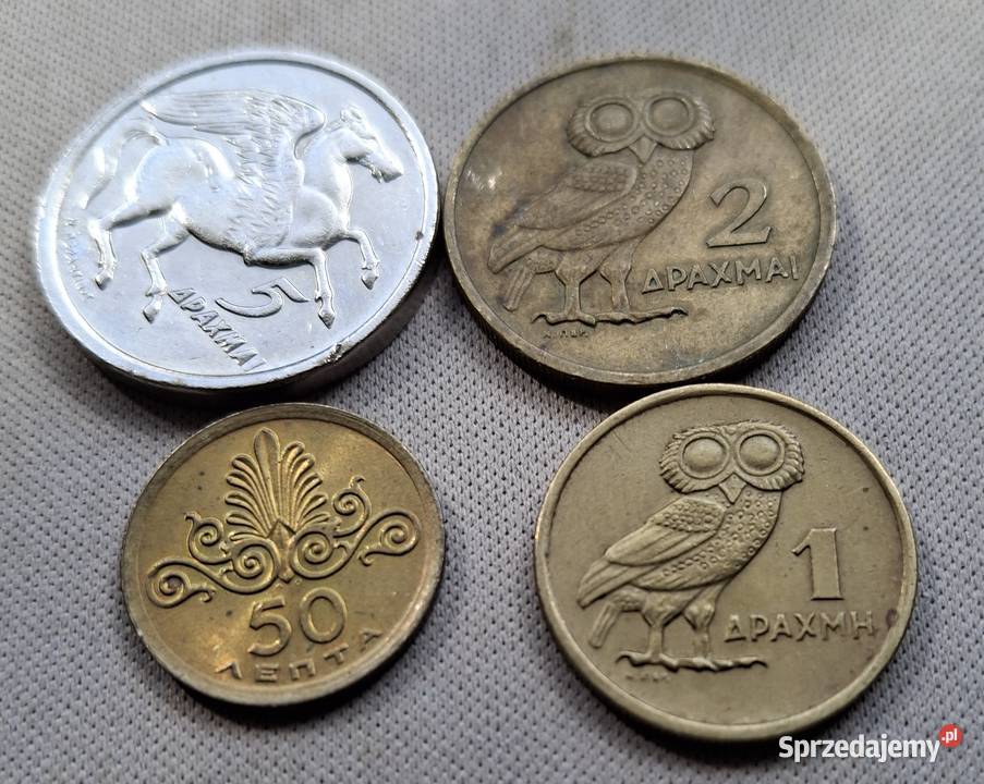 GRECJA4 SZTUKI 1973 r JUNTASOWA ATEŃSKA Legionowo