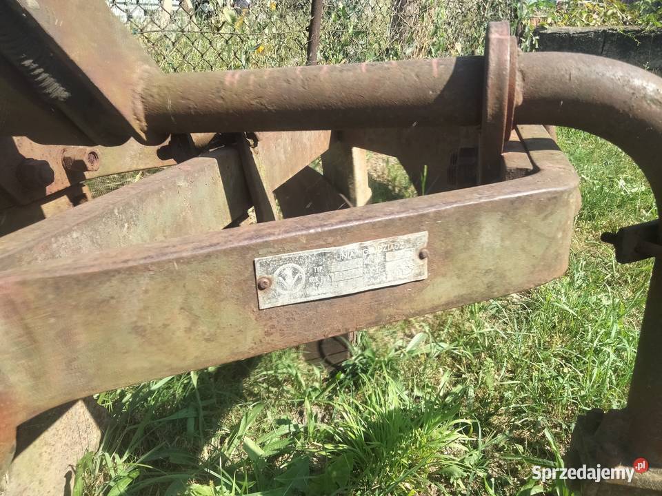 Pług trzyosobowy grudziądzki Grabina