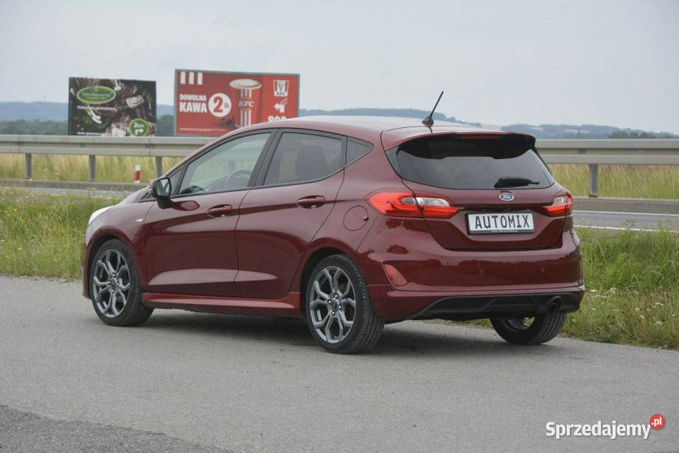 Ford Fiesta 10 EcoBoost STLine android auto car Sędziszów Małopolski