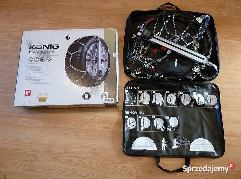 Łańcuchy na koła THULE KNIG EasyFit CU9 Nowe Rzeszów